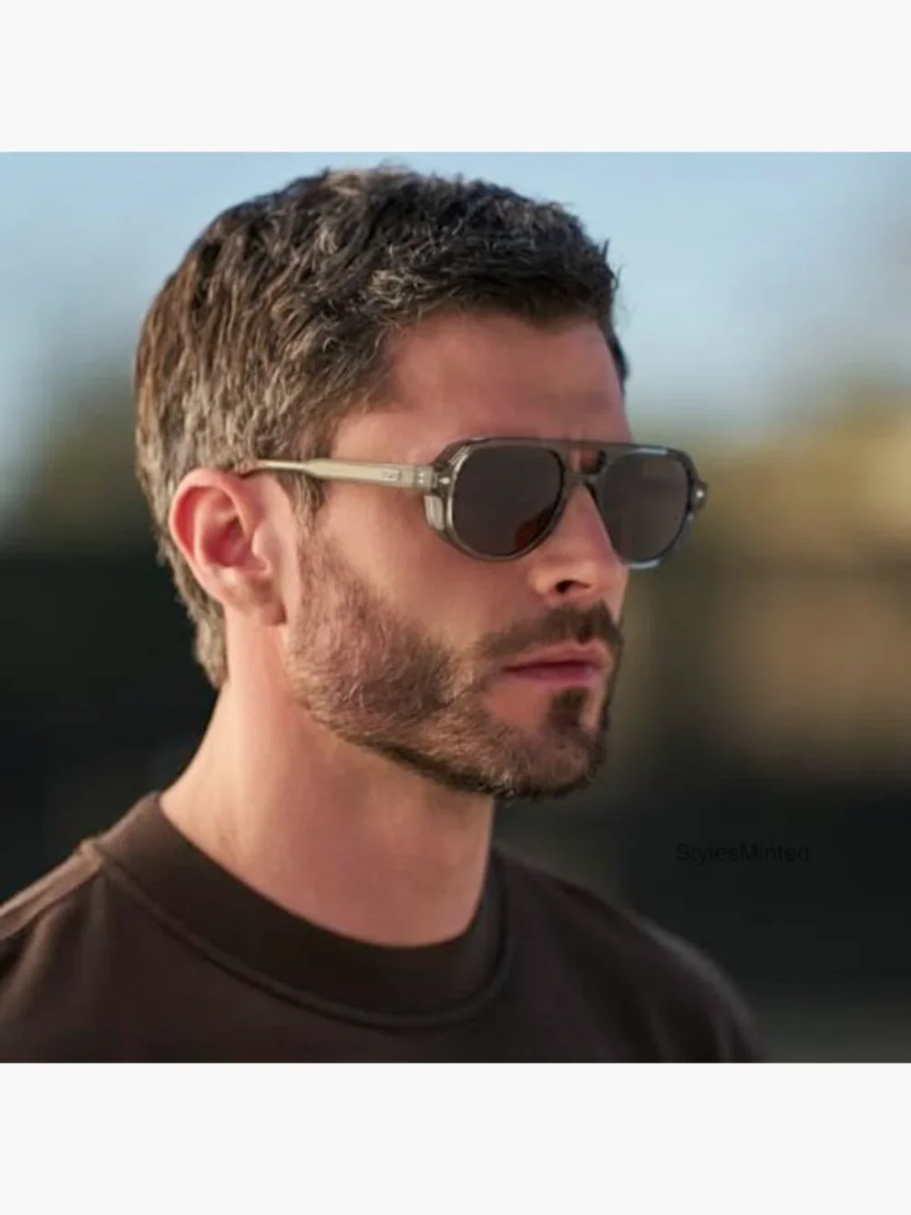 Men's Polarized Aviator Sport Sunglasses Anti-Glare Lightweight Pickleball